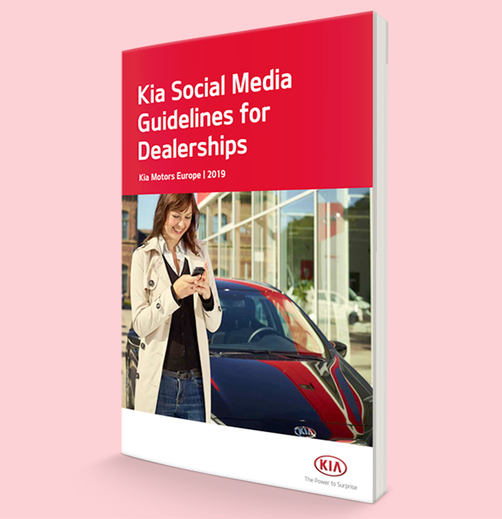 Kia social media guidelines